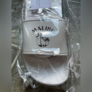 UNISEX WHITE MALIBU SUMMER SANDALS